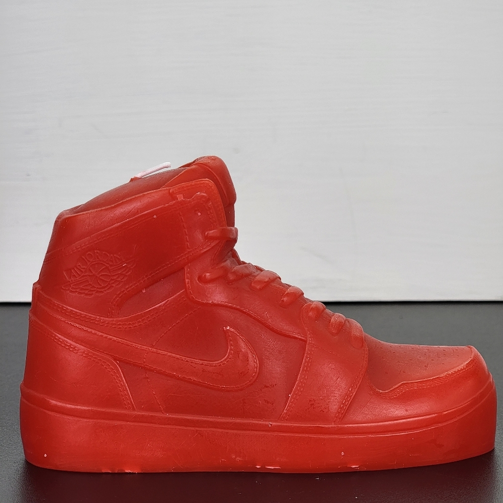 Candle - Custom Jordan 1 Retro High Red Sneaker Candle Strawberry Scented